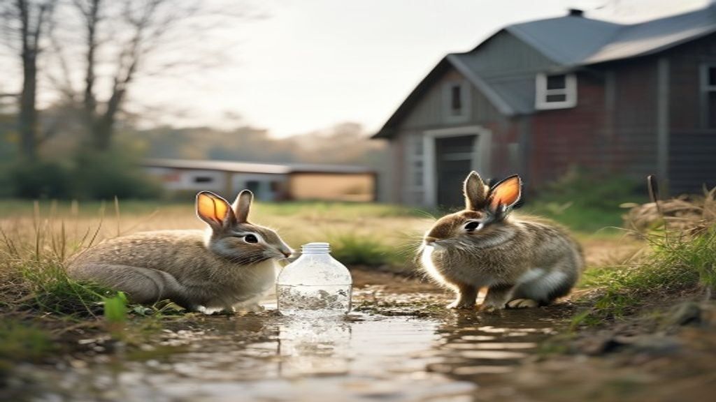 Why Your Rabbits Keep Dumping Their Water Bottle (Three Fixes)
