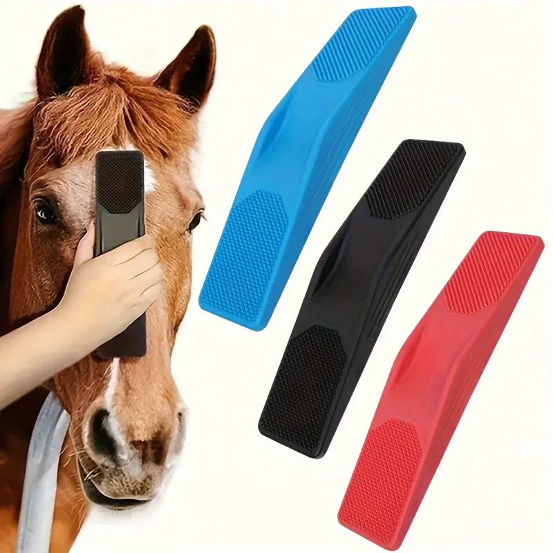 6-in-1 Horse Beauty Brush,Non Slip Grip and Ventilated…