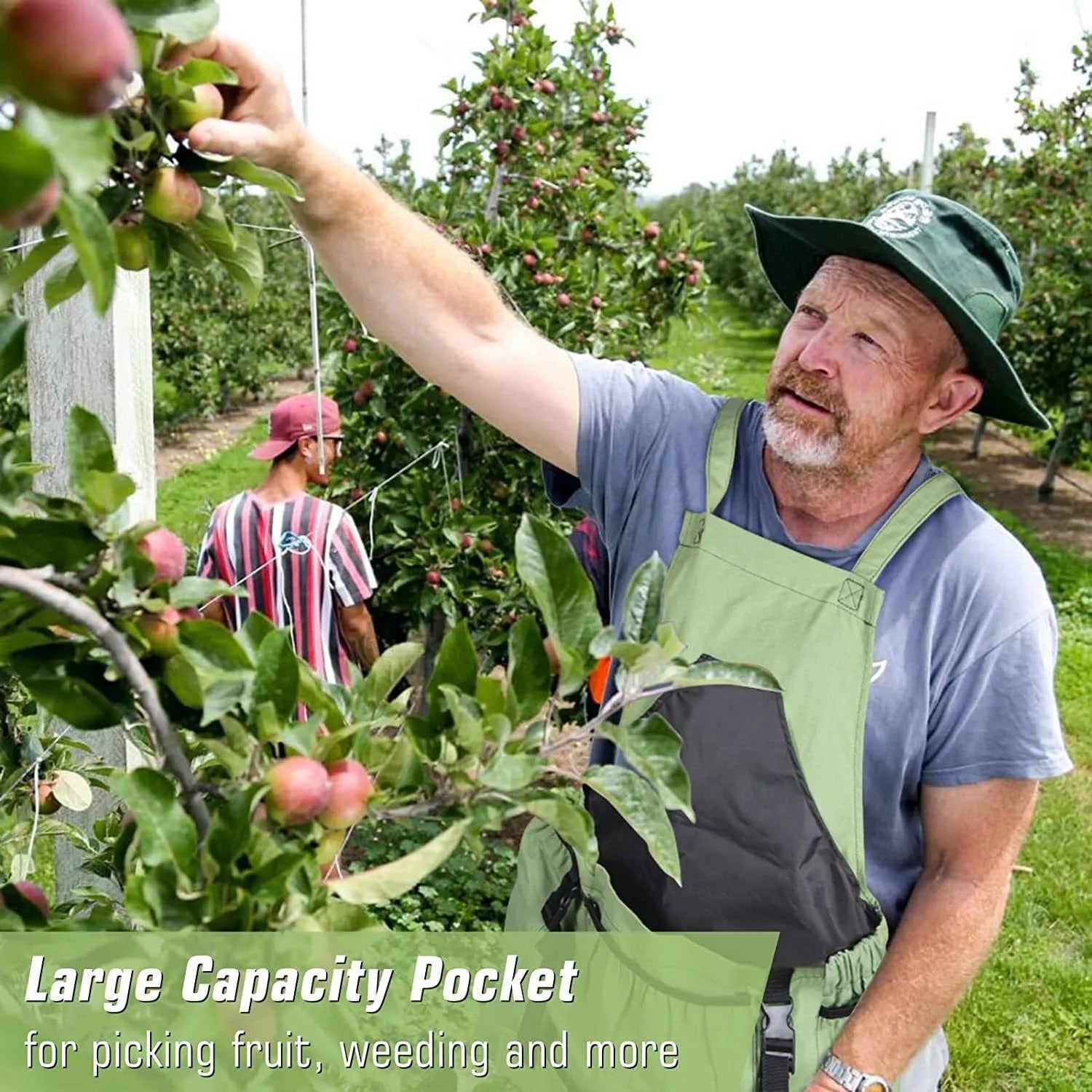 Gardening Apron Large Capacity Storage Bag Household Orchard Fruit…