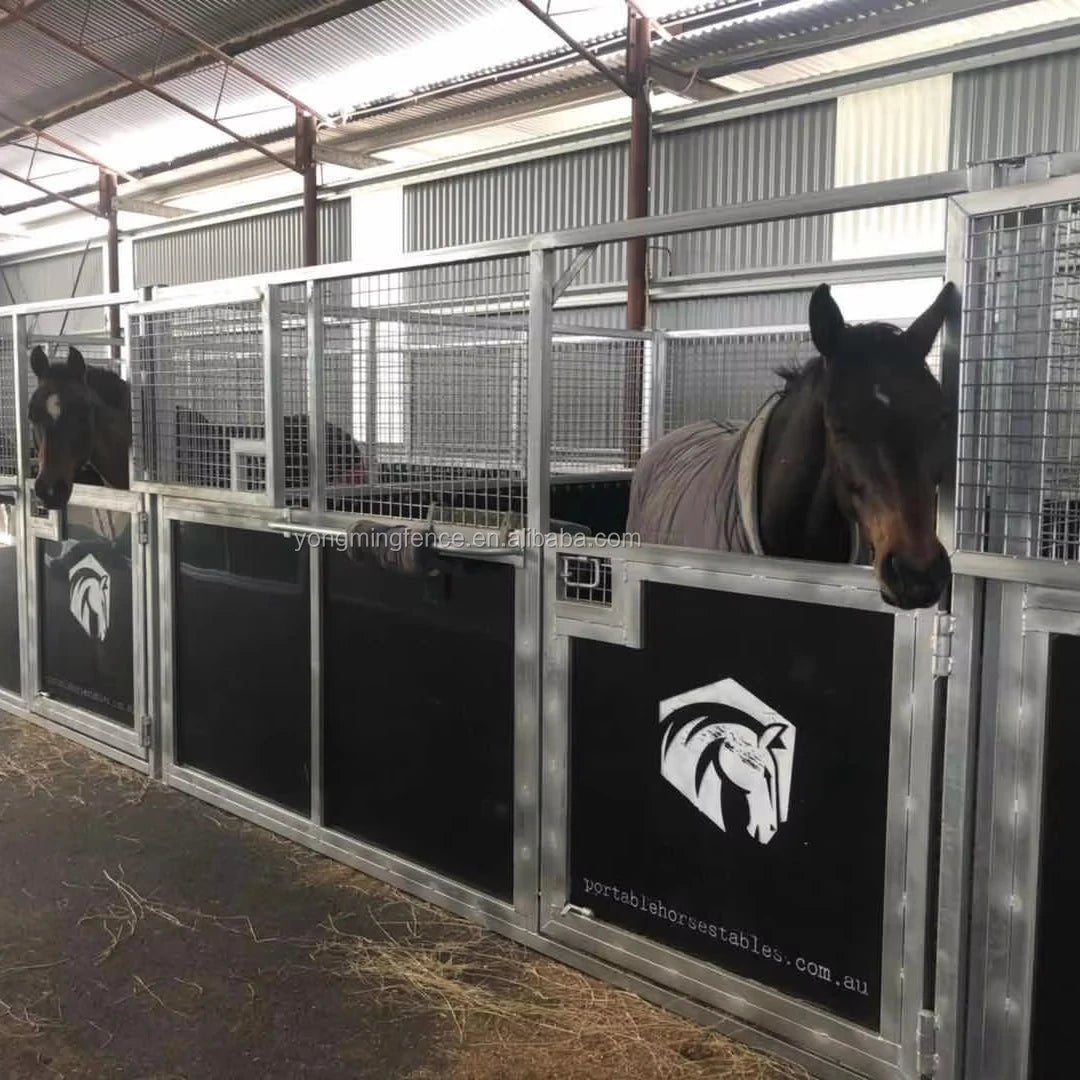 Galvanized Horse Corral Panel — Stable-Grade