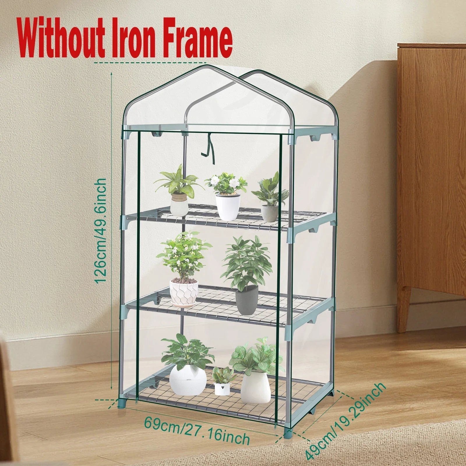 Garden Greenhouse 4 Tier Walk-in for Seed Starting