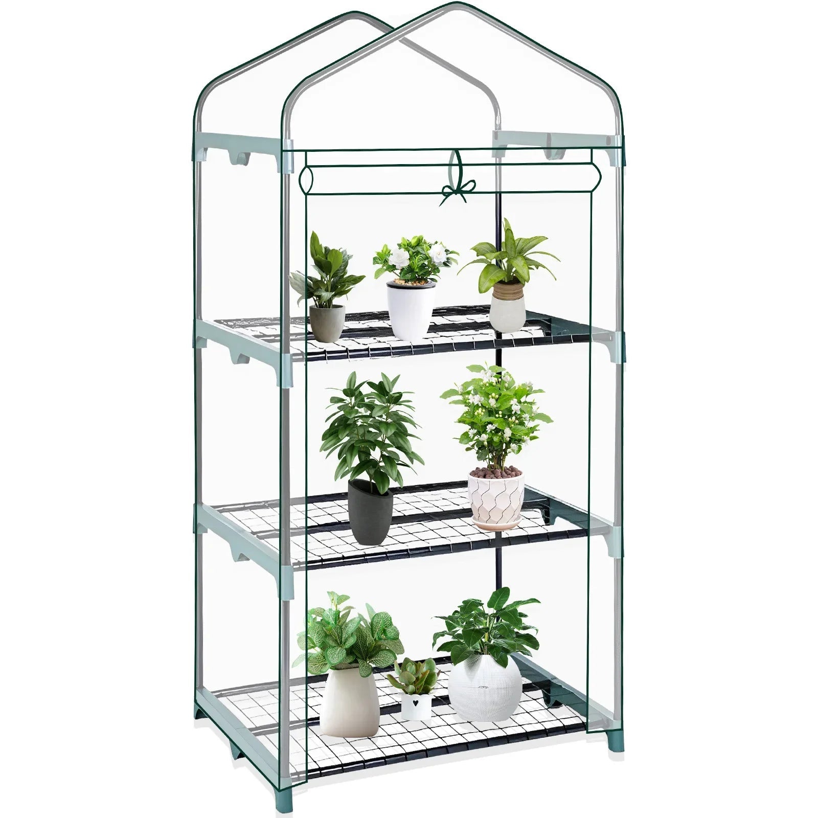 Garden Greenhouse 4 Tier Walk-in for Seed Starting