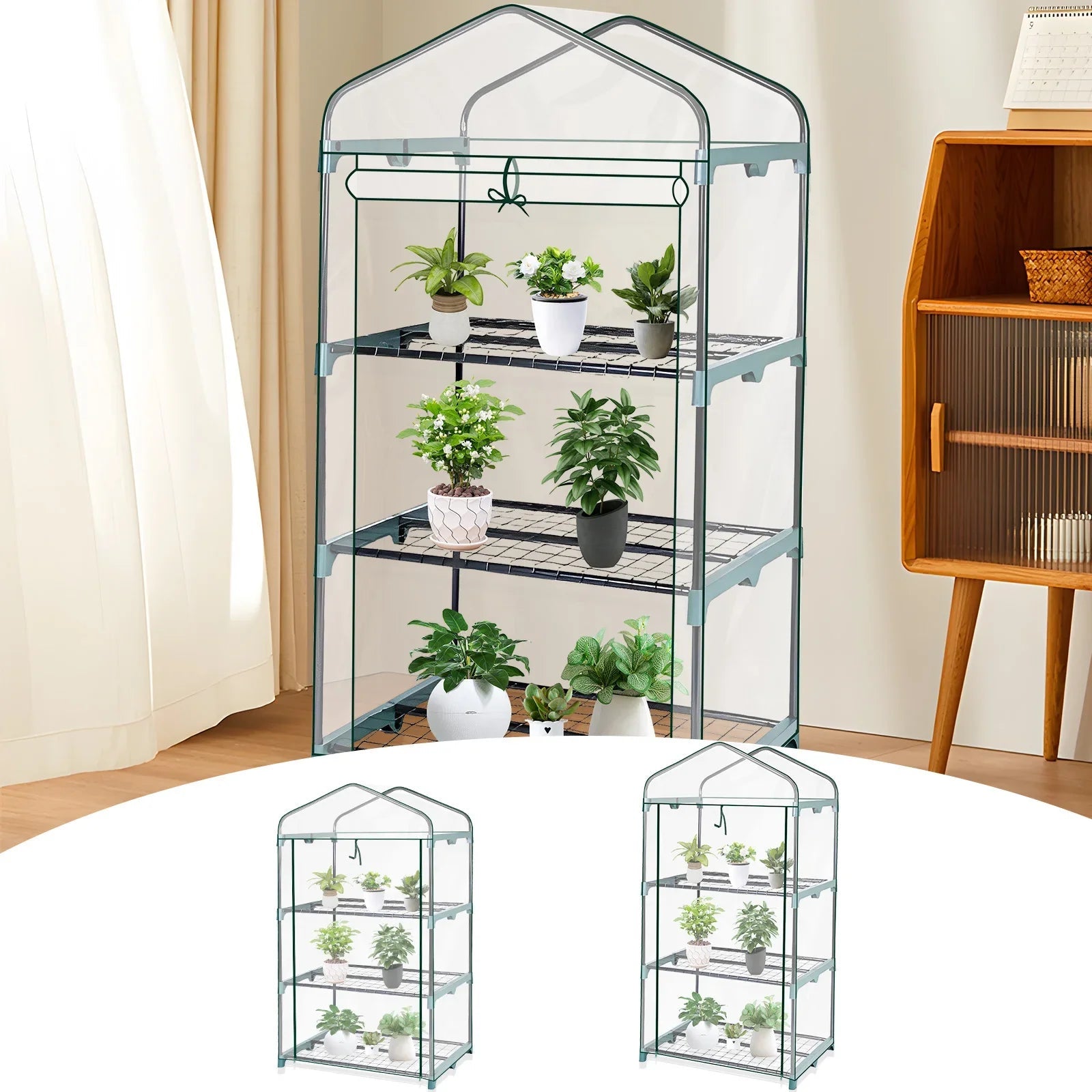 Garden Greenhouse 4 Tier Walk-in for Seed Starting
