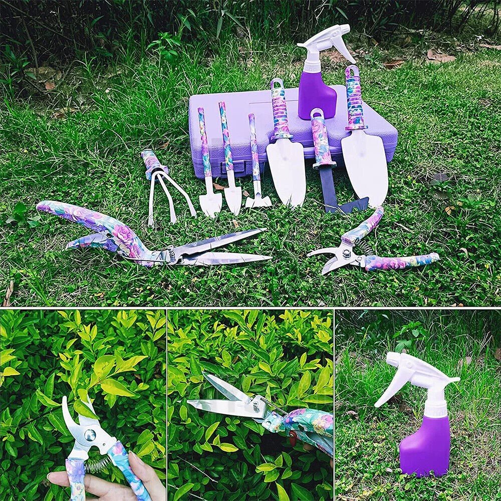 Garden Tool Set Shovel Harrow Potted Flower Gardening Tools Gift Kit