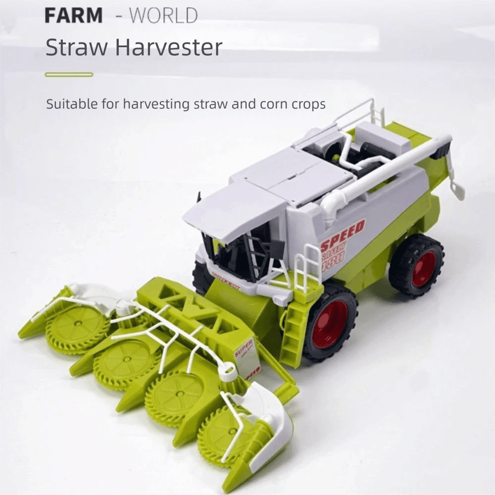 High Simulation Farm Tractor Movable Joint Inertial Driving Harvester…
