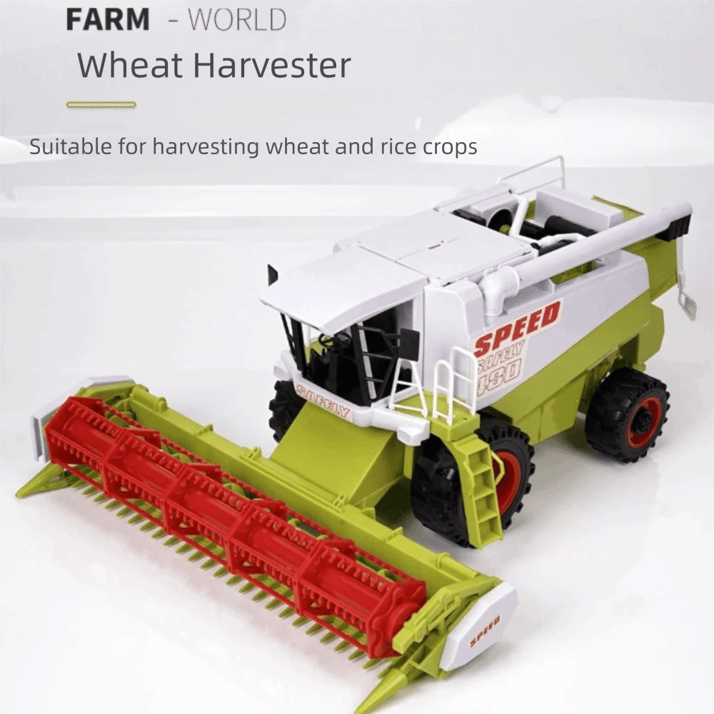 High Simulation Farm Tractor Movable Joint Inertial Driving Harvester…