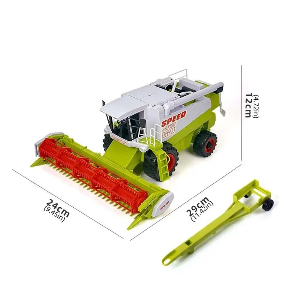 High Simulation Farm Tractor Movable Joint Inertial Driving Harvester…