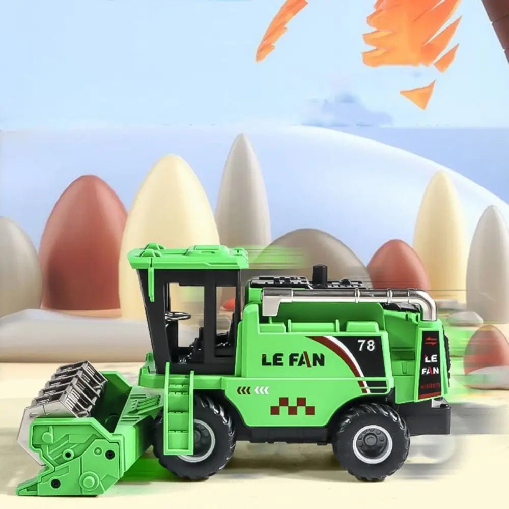 High Simulation Farm Tractor Toy Inertial Driving Movable Joint…