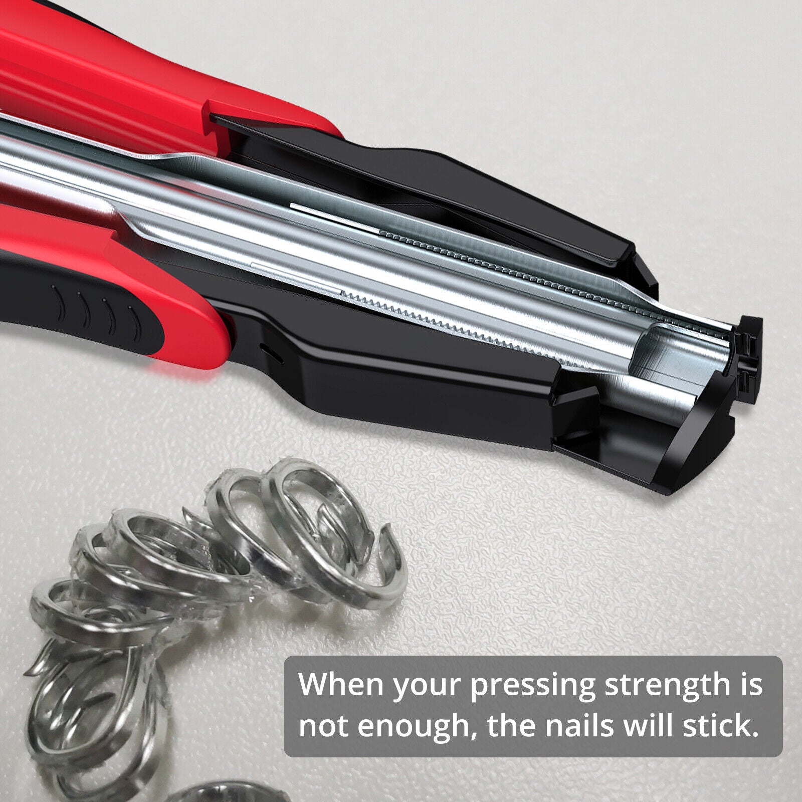 Hog Ring Pliers Kit C-type With 2500pcs Nails Spring C7 Hog Rings Gun…