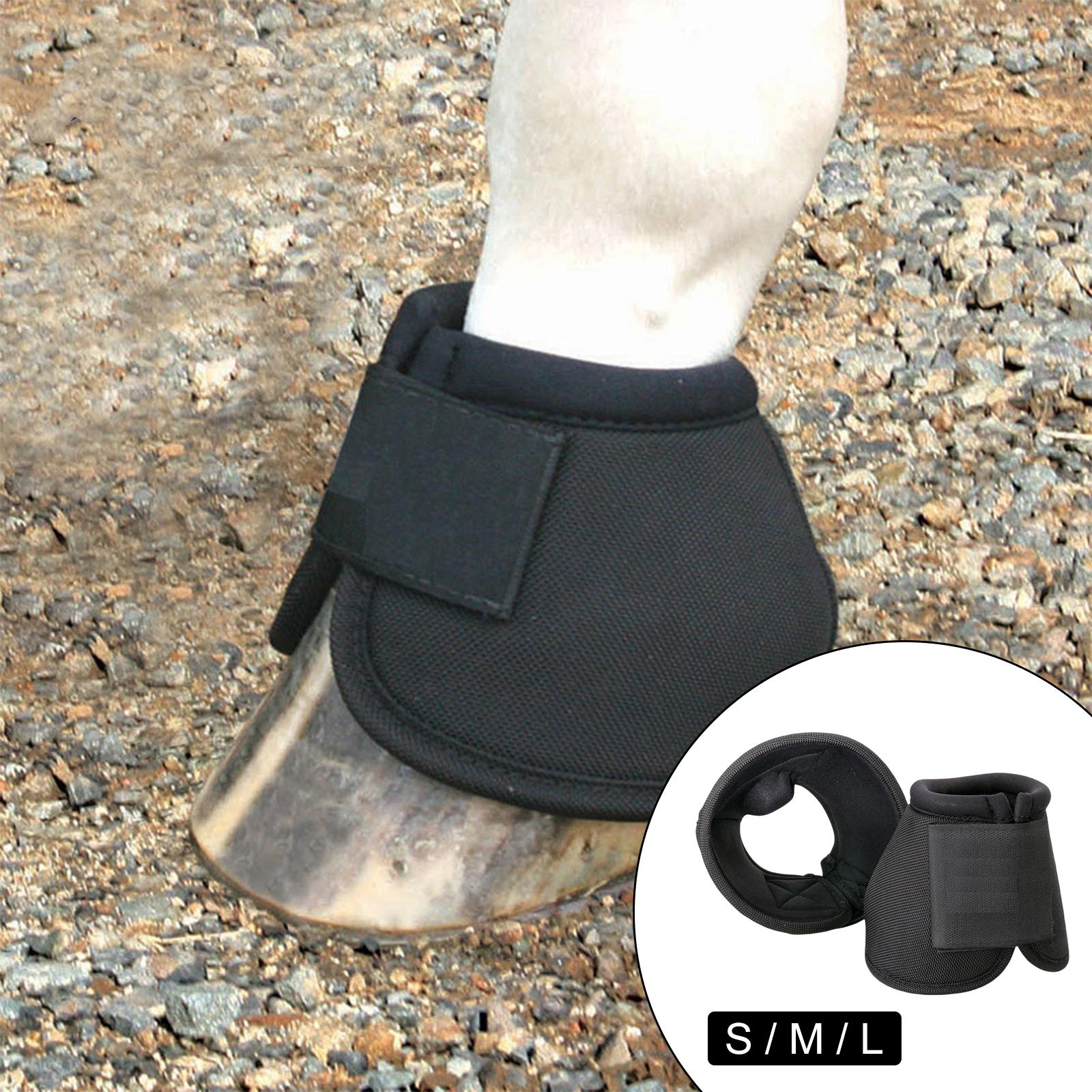 Horse Bell Boot Equine Hoof Boot Quick Drying & Comfort Heavy Duty…