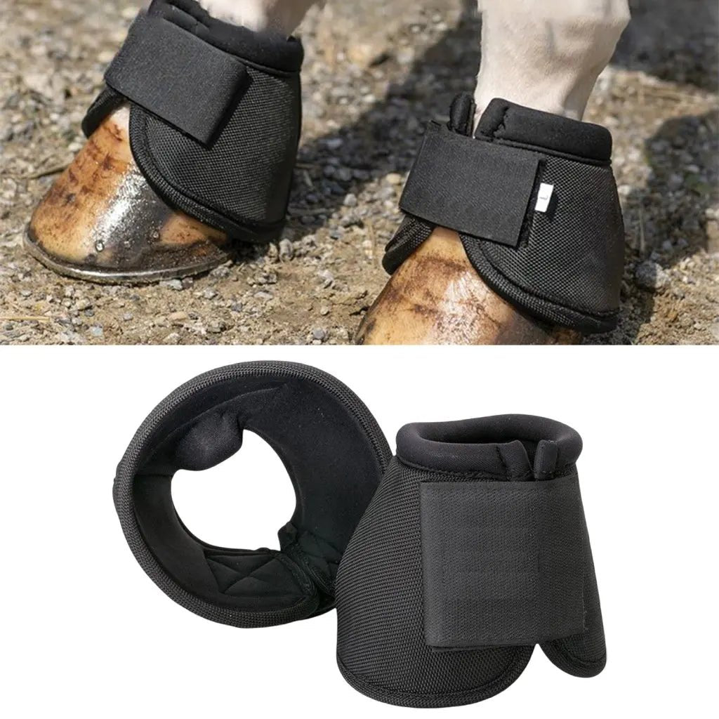 Horse Bell Boot Equine Hoof Boot Quick Drying & Comfort Heavy Duty…