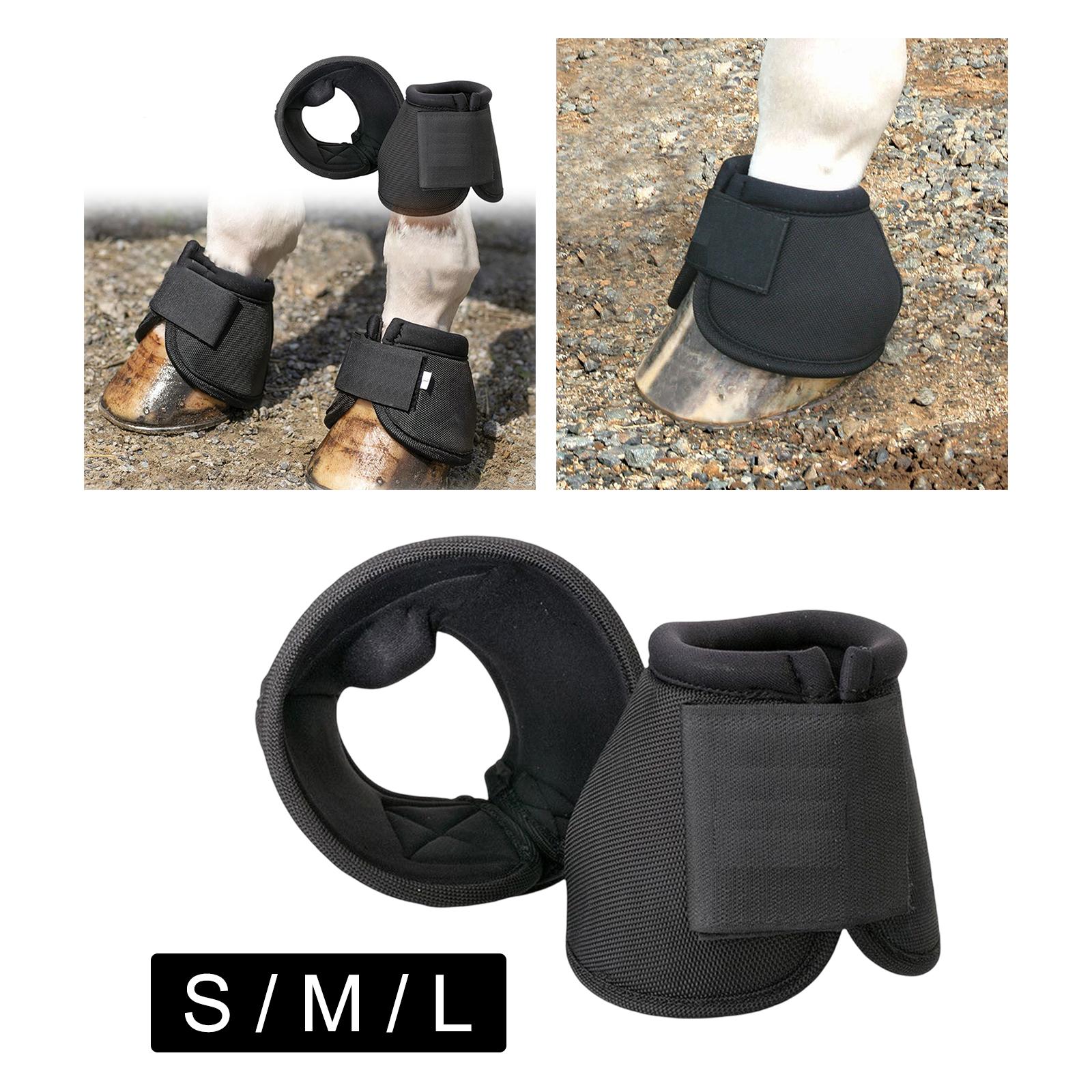 Horse Bell Boot Equine Hoof Boot Quick Drying & Comfort Heavy Duty…