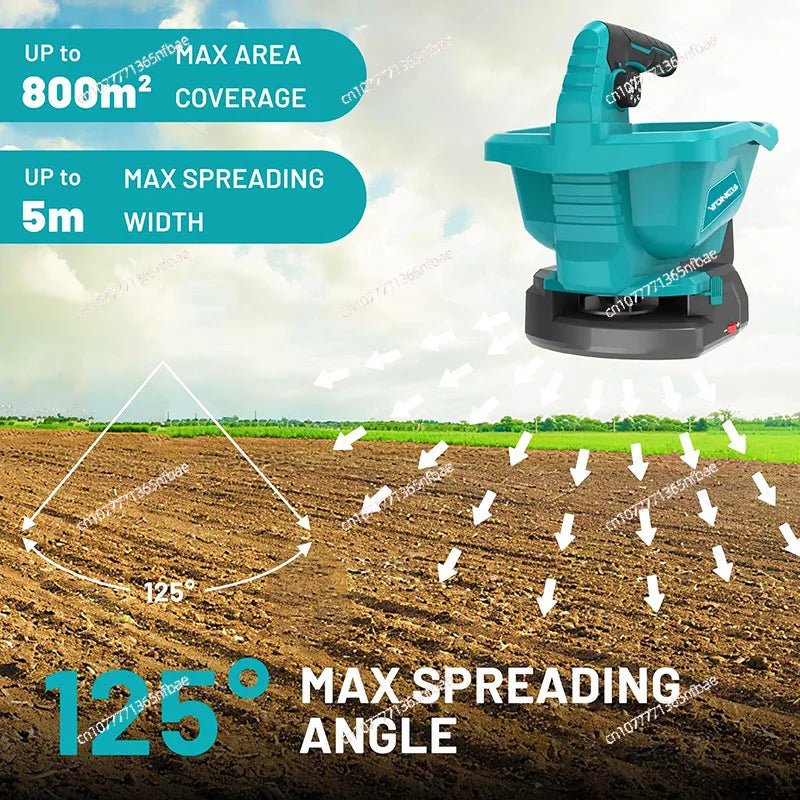 Lithium Battery Seeder Large Capacity Efficient Planting