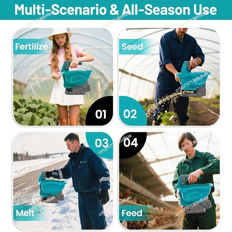 Lithium Battery Seeder Large Capacity Efficient Planting