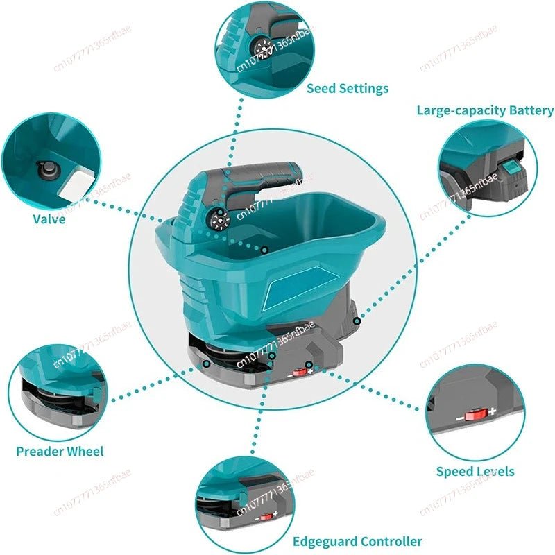 Lithium Battery Seeder Large Capacity Efficient Planting