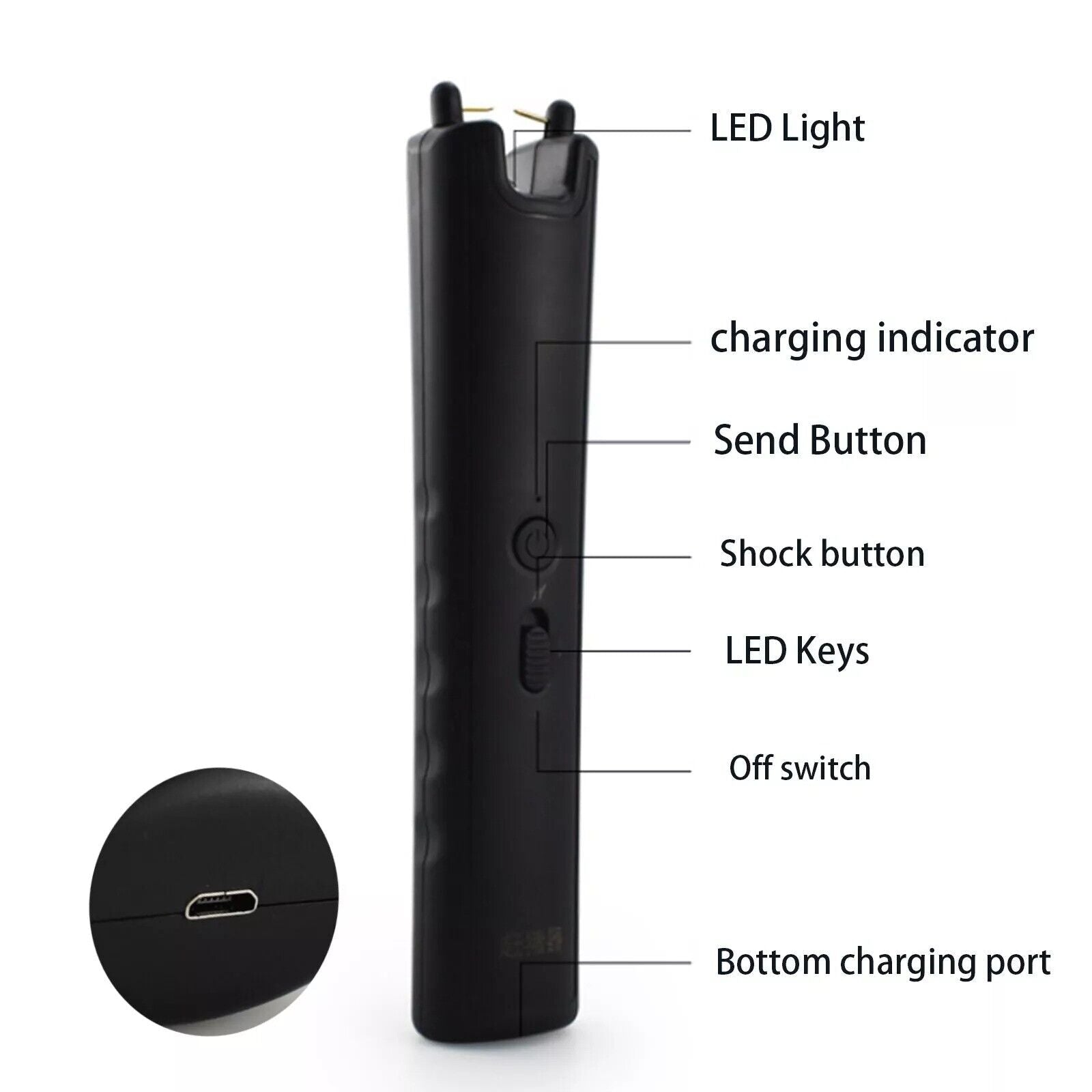 Livestock Driving Tool For Pigs, Cattle, Sheep And Cows Rechargeable,…
