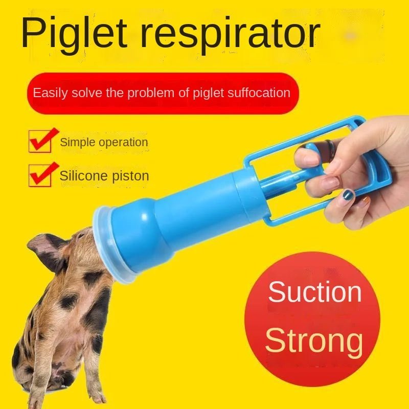 Piglet Breathing Pump Pig Handling Respirator for Newborns