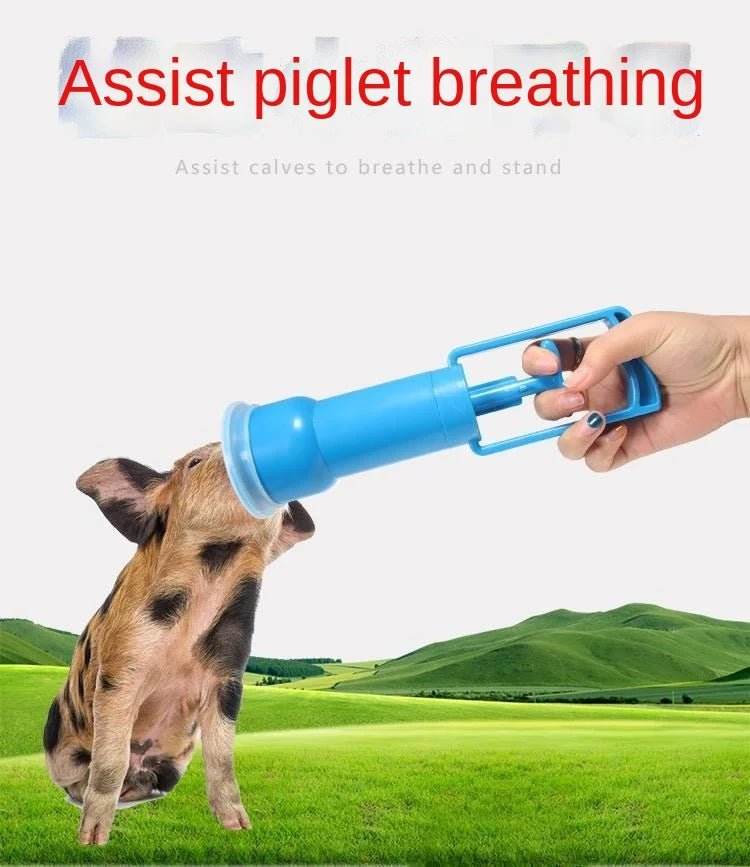 Piglet Breathing Pump Pig Handling Respirator for Newborns