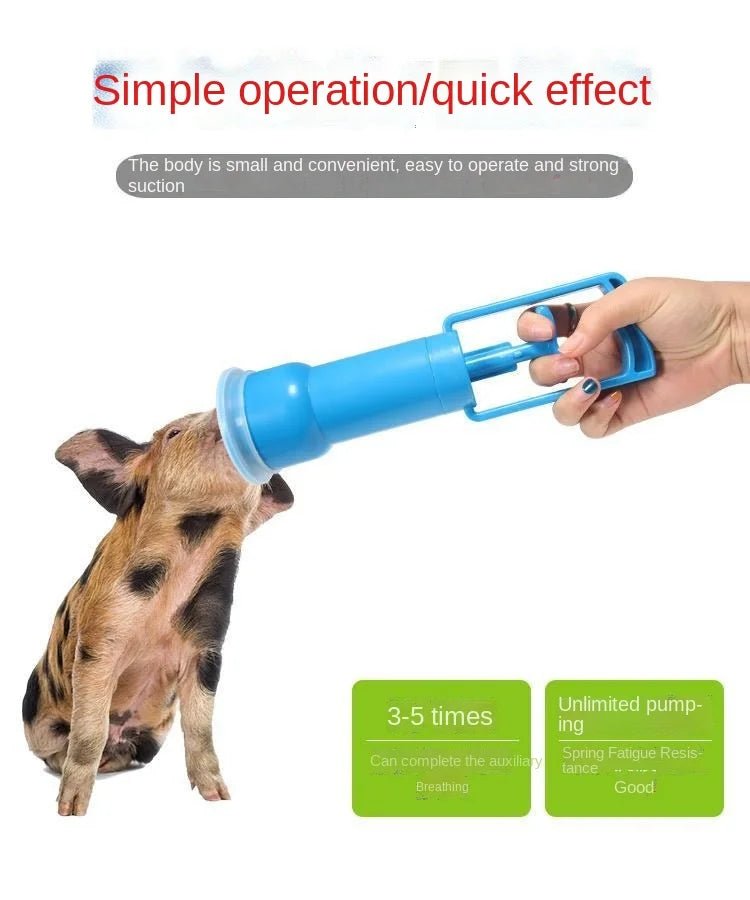 Piglet Breathing Pump Pig Handling Respirator for Newborns