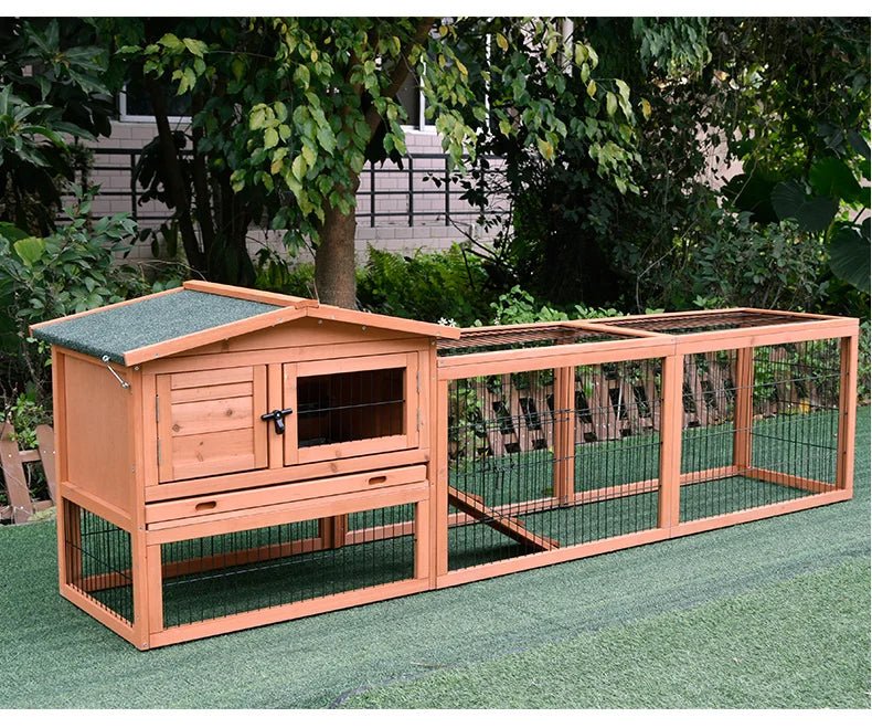 Rabbit Cage Large Size Rabbit Hutch House Breeding Cage Home Tent…